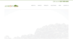 Desktop Screenshot of adroitrecycling.com